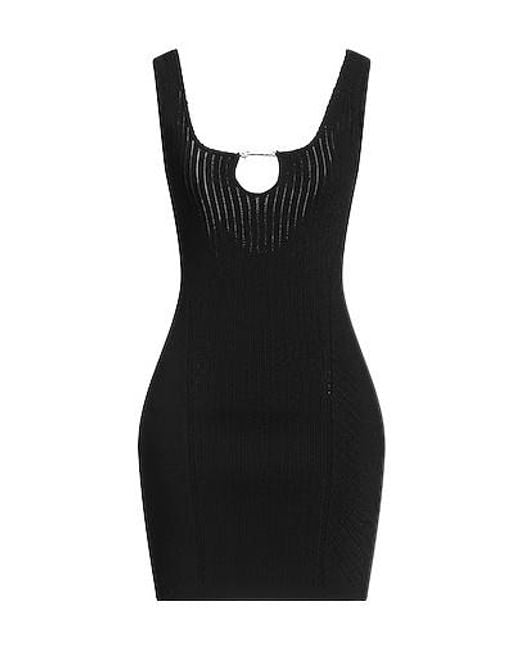 Jacquemus Black Sleeveless Knit Dress
