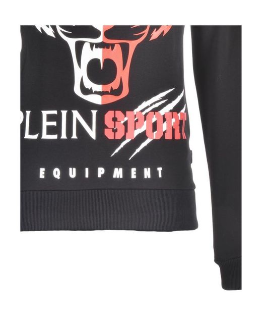 Philipp Plein Black Print Sweater for men