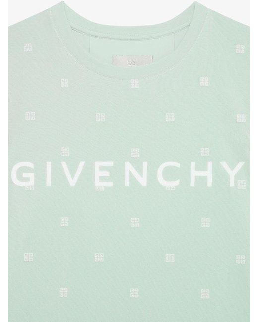 Givenchy Green Double Layered Fitted T-Shirt