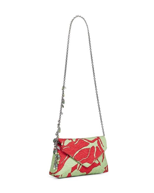 Dries Van Noten White Beaded Chain Shoulder Bag