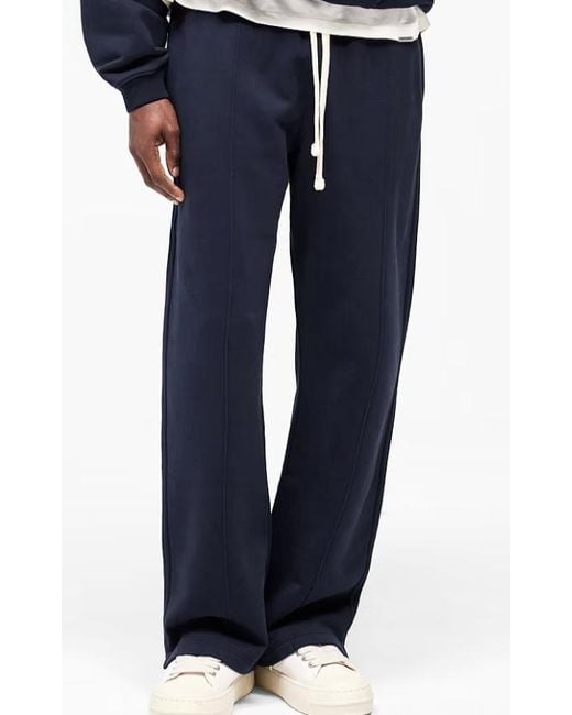 Represent Blue Elasticated-Waist Track Pants for men