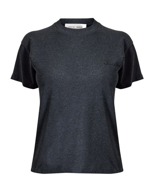 Fear Of God Black Logo Detail T-Shirt