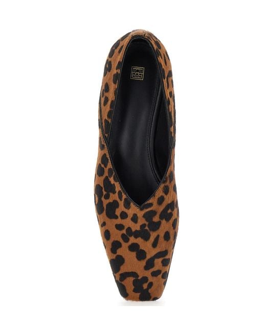 Totême Brown Totême The Everyday Flat Slip-On Shoes
