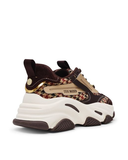 Steve Madden Brown Color Block Casual Shoes