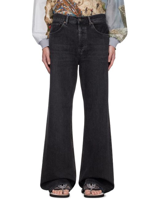 Acne Blue Loose Fit Jeans for men