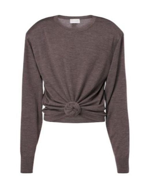 Magda Butrym Brown Wool Sweater