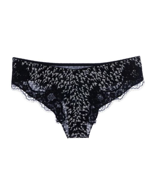 Dolce & Gabbana Black Floral Print Briefs