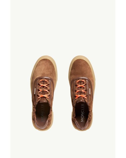 Moncler Brown Vera Leisure Sneakers