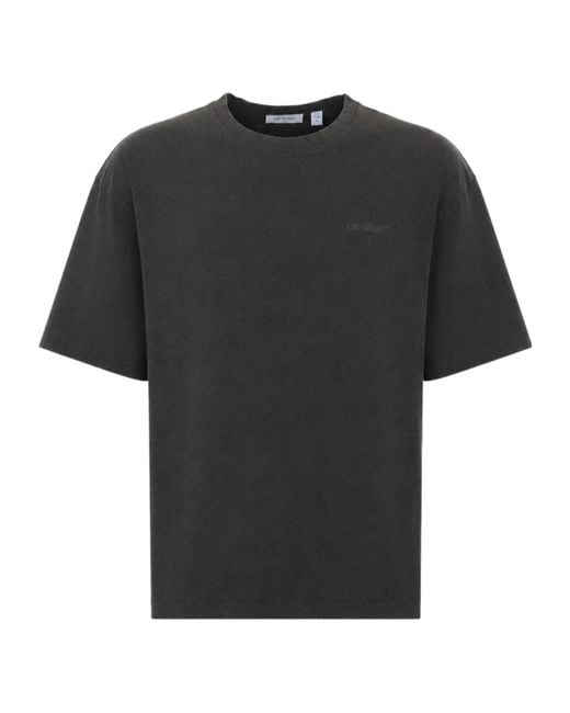 Off-White c/o Virgil Abloh Black Short-Sleeved T-Shirt for men