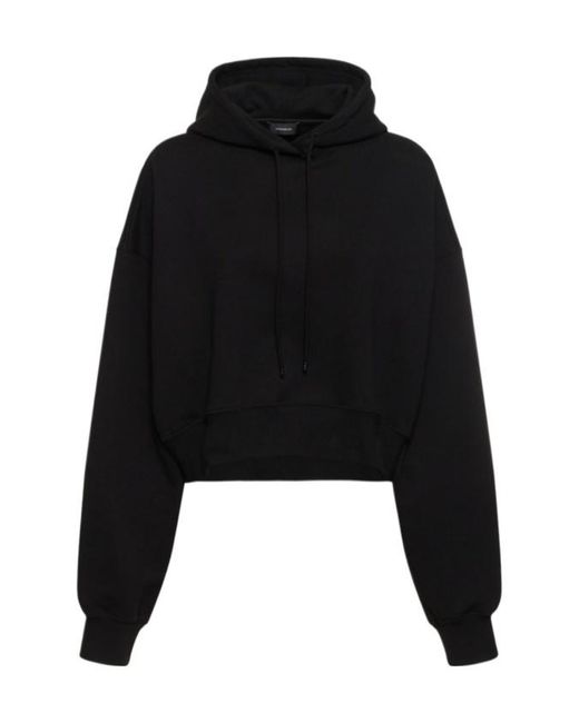 Wardrobe NYC Black Hooded Sweatshirt