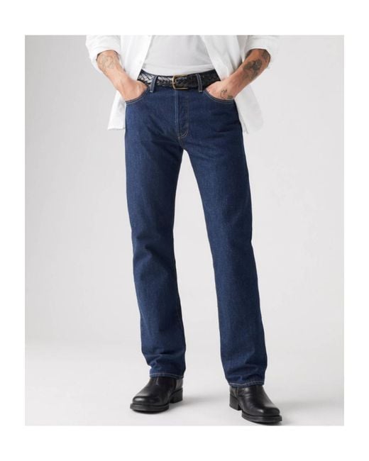Levi's Blue 501 Original Fit Jeans for men