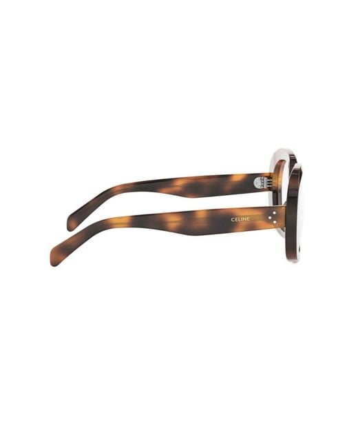 Céline White Full Frame Plain Mirror