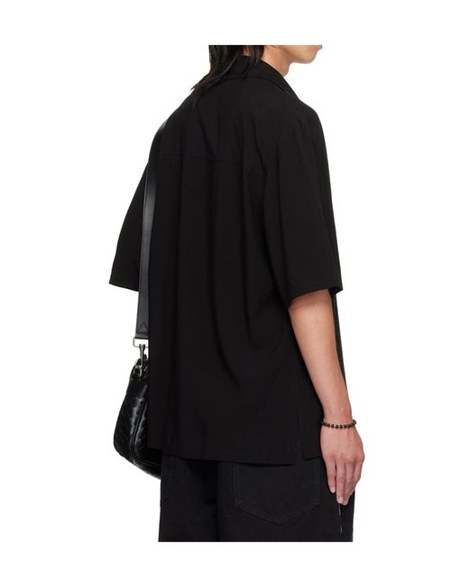 Lu'u Dan Black Uniform Shirt for men