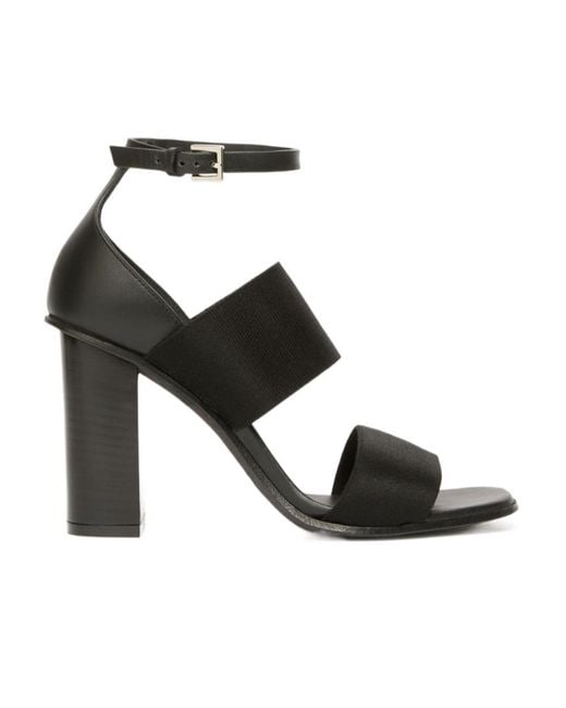 Max Mara Black Masode Block-Heeled Sandals