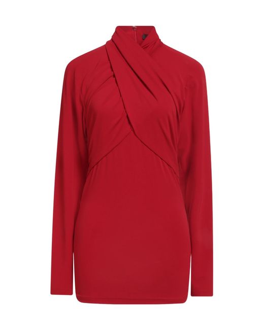 Isabel Marant Red Long-Sleeved Top