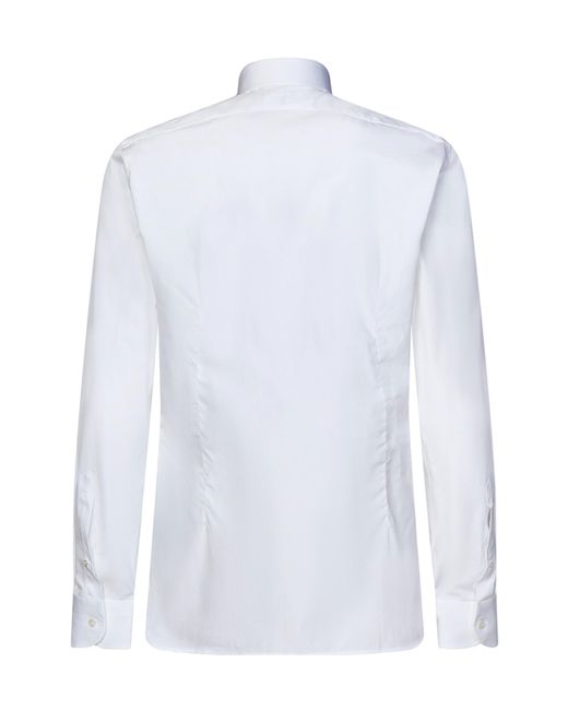 Tom Ford White Long Sleeve Shirt for men