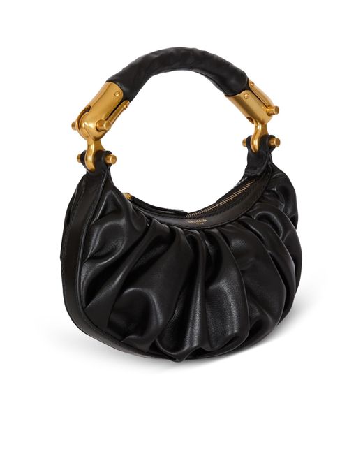 Balmain Black Ebene Mini Bag