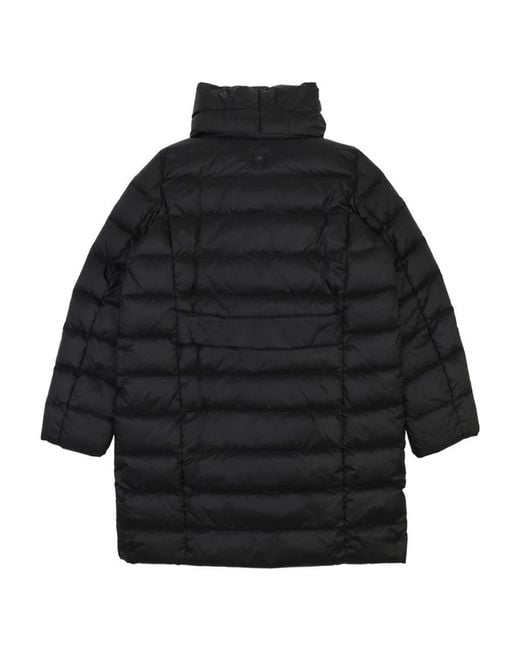 Weekend by Maxmara Black Long Sleeve Cotton Coat