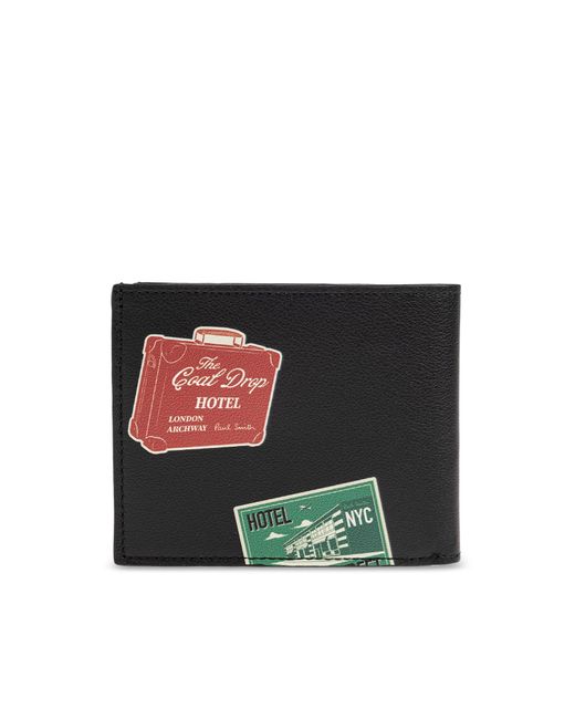 Paul Smith Black Logo Wallet for men