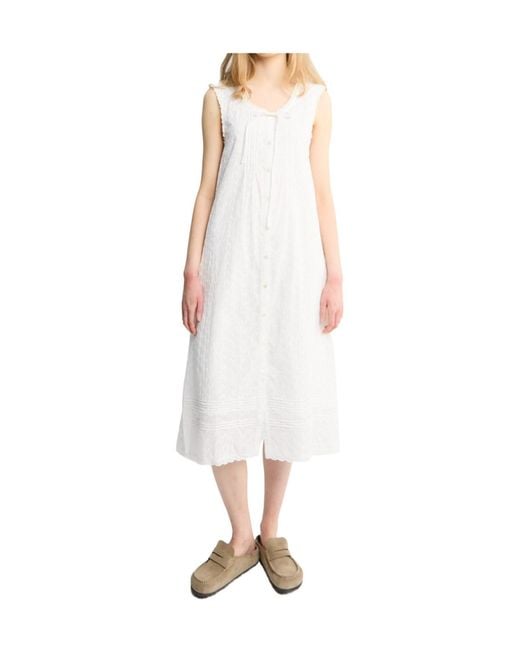 DUNST White Sleeveless Dress