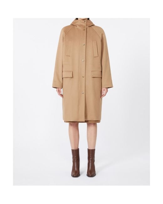 Max Mara Natural Single-Breasted Coats