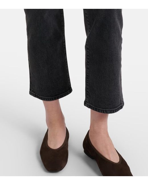 FRAME Black Five Pocket Jeans