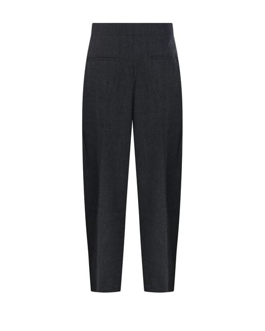 Studio Nicholson Black Liras Double Pleat Pants