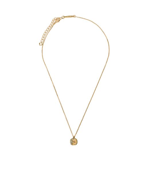 Ferragamo Metallic Pendant Necklace