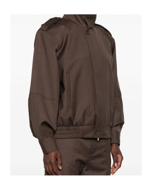 Frankie Shop Brown Long-Sleeve Jacket