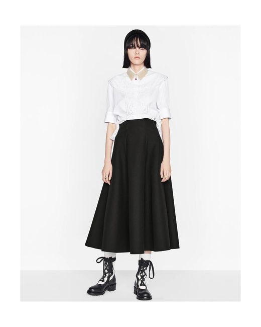 Dior Black Medium And Long Skirt