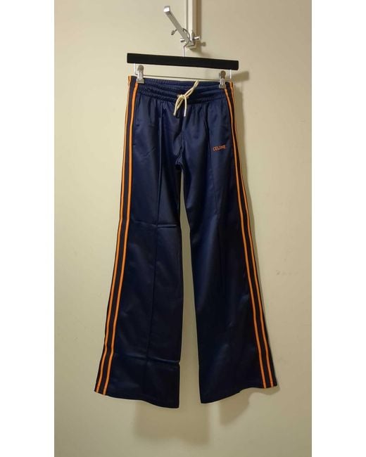 Céline Blue Tracksuit Pants