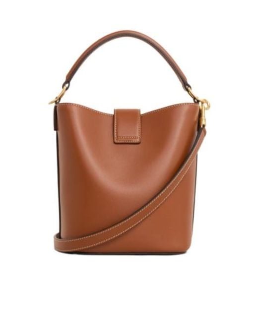Céline Brown Small Bucket Louise