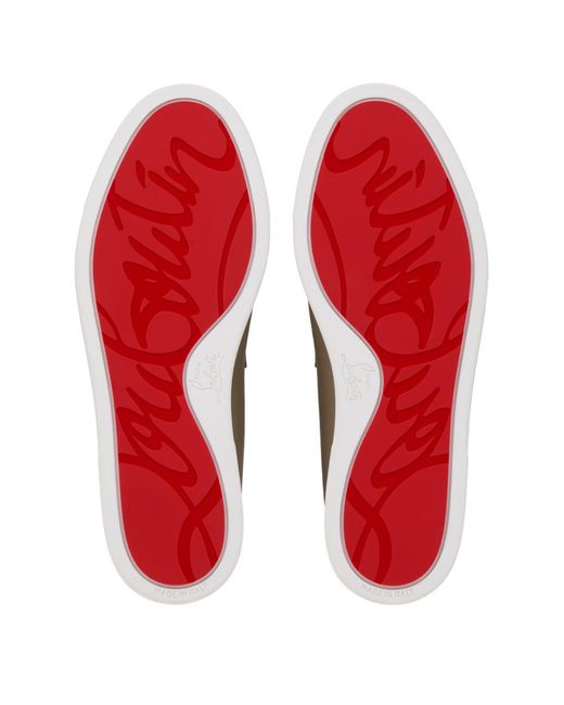 Christian Louboutin Brown Chambeliboat Yacht for men