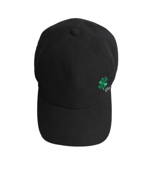 Dior Black Clover Cap for men