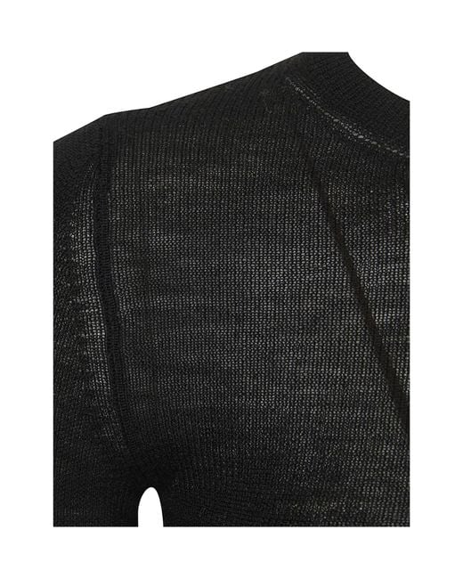Haikure Black Joan Long-Sleeved Top