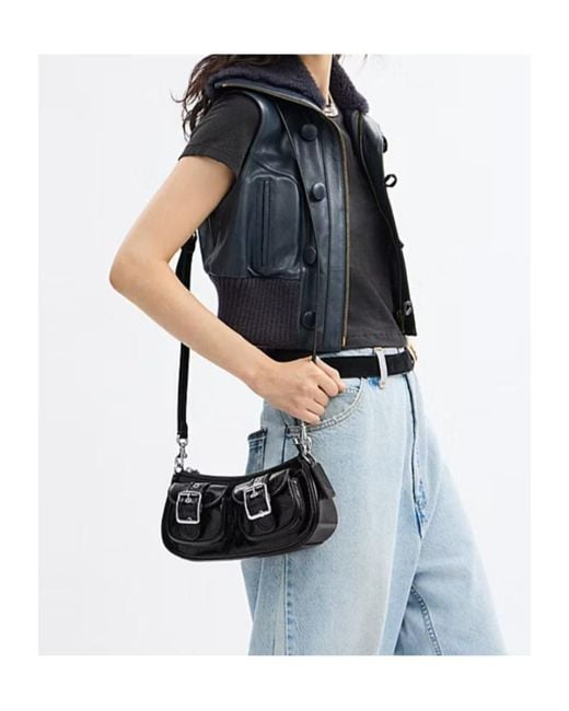 COACH Black Ashton Shoulder Bag