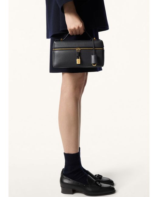 Loro Piana Black Extra Bag L23 Shoulder Bag