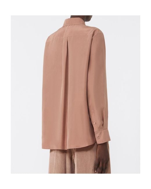 Weekend by Maxmara Pink Patch-Pocket Shirt