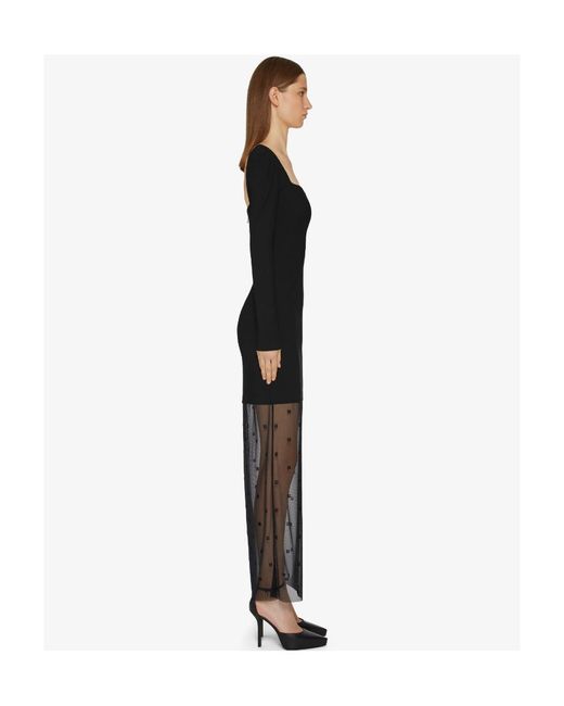 Givenchy Black Long Dress