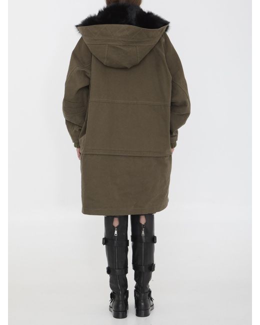 Dolce & Gabbana Green Parkas