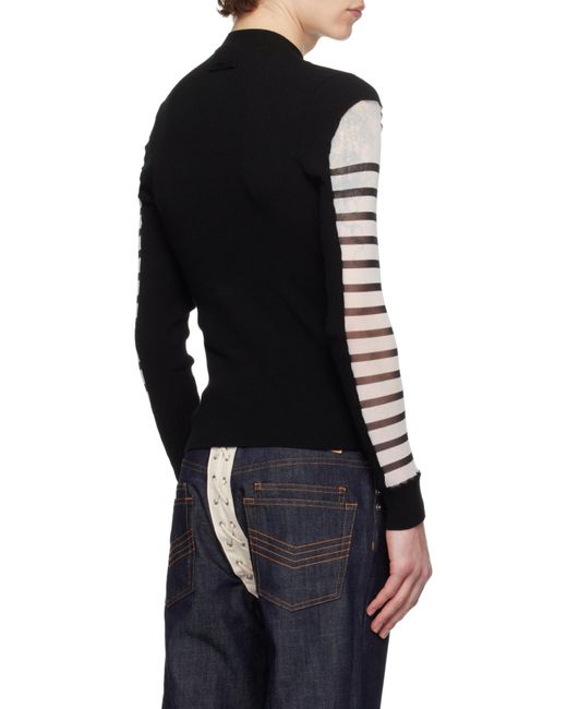 Jean Paul Gaultier Black Sweater