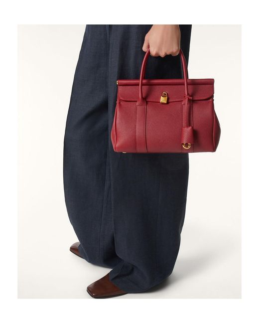 Loro Piana Red Loom Bag L25