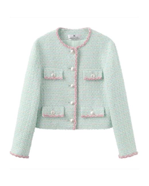 Marissa Chiara Blue Long-Sleeved Jacket