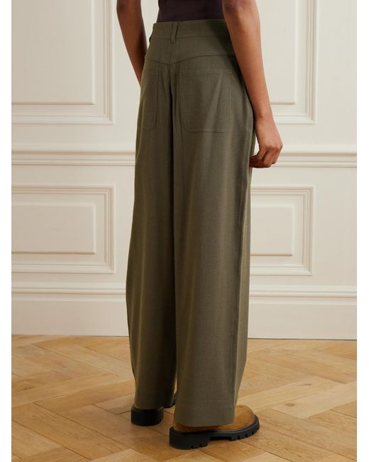 J.W. Anderson Green Straight Trousers