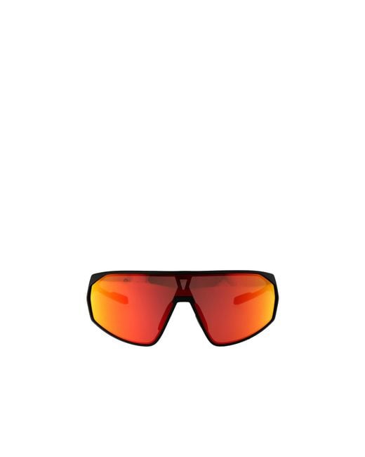 Adidas Orange Originals Shield Sport Sunglasses for men