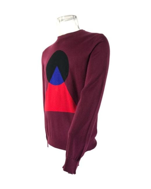 KENZO Red Round Neck Sweater for men