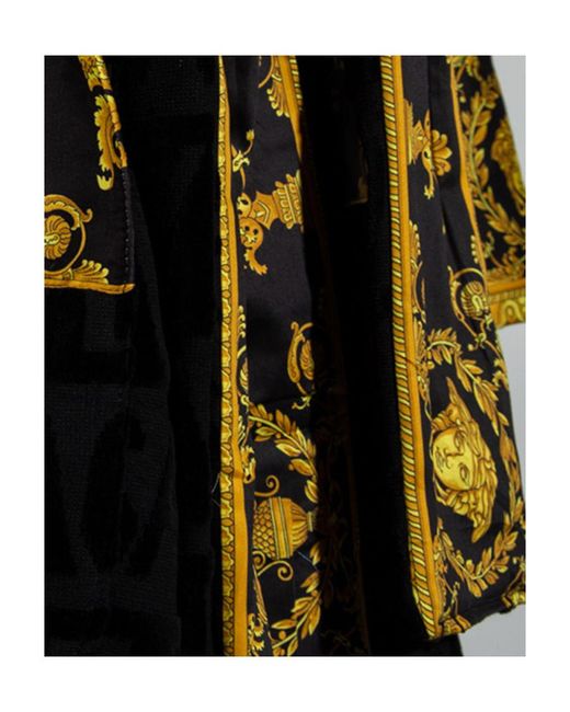 Versace Black Robes for men