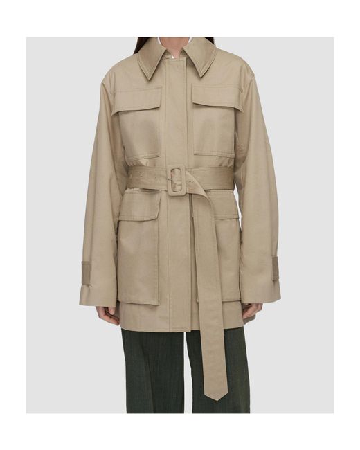 Joseph Natural Belted Utility Coat