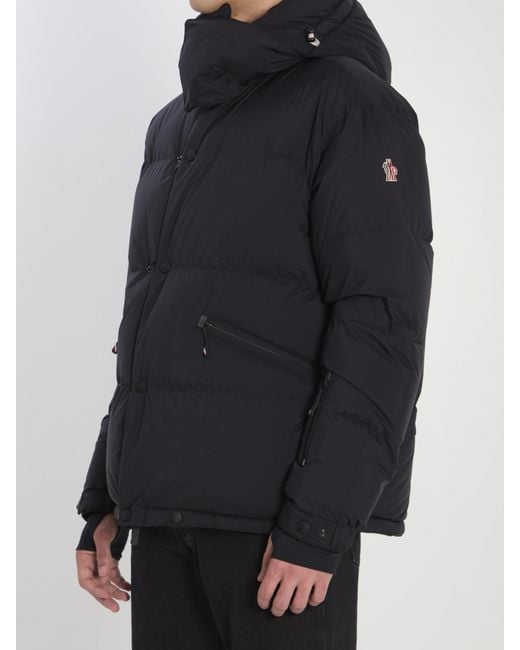 Moncler Blue Grenoble Coraia High Neck Ski Jacket for men