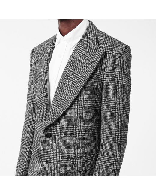 Dolce & Gabbana Gray Single-Breasted Blazer for men